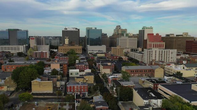 Aerial 360&ordm; Pan View of the City of Wilmington Delaware Part 4