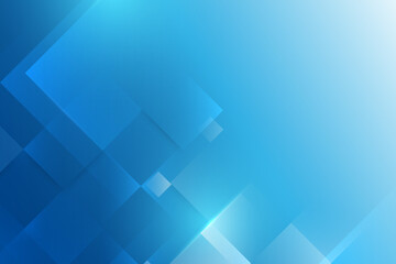 Abstract blue geometric shape technology digital hi tech concept background. Space for your text