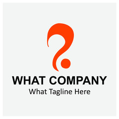 orange & black professional art business logo