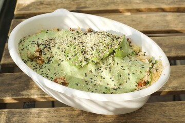 vegan bowl of food to go