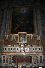Napoli - Cappella sinistra nella Chiesa di Santa Brigida