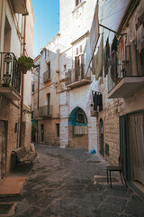 Alleyway of Bari. Puglia. Italy.
