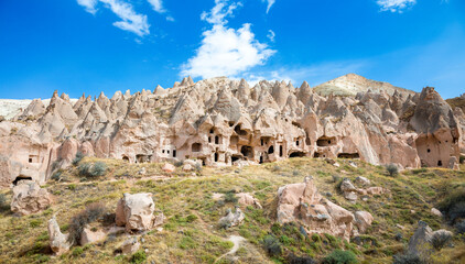 stone house in Cappadocia, Turkey