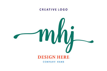 MHJ lettering logo is simple, easy to understand and authoritative