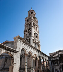 Fototapeta na wymiar Cathedral of St. Domnius in Split,Croatia