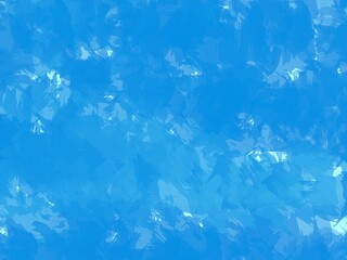 blue paint background wall. Digital art illustration