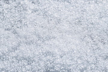 Neige blanche en hiver - Arrière plan texture froide