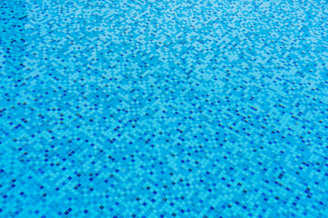 Fototapeta na wymiar Pool bottom underwater as background