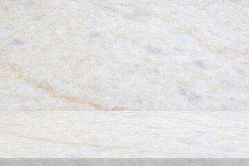 white marble table with natural wall texture background for mockup product display template