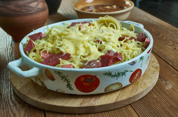 Sausage and Noodle Casserole
