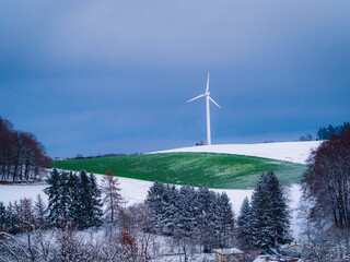 wind turbines farm