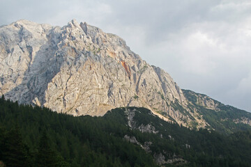 Fototapeta na wymiar Triglav National Park panorama, Slovenia
