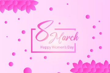 illustration design to celebrate womens day march 8