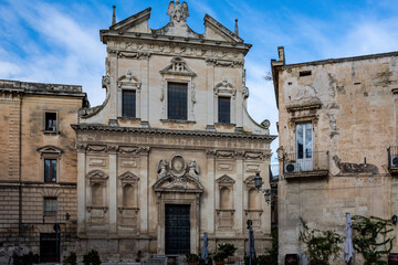 Fototapeta na wymiar Salento - Lecce - Centro storico