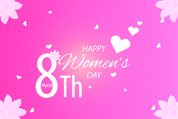 illustration design to celebrate womens day march 8