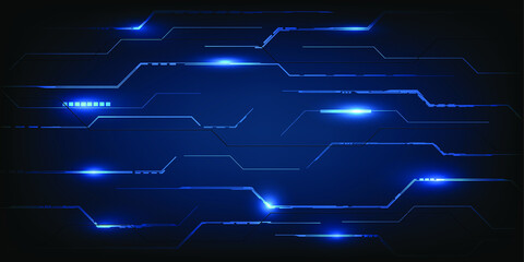 Futuristic technology hi tech modern digital concept for background wallpaper and banner.Vector illustrations.