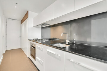 Empty and unfurnished brand new apartment
