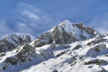 Punta Strailing above Alagna valsesia