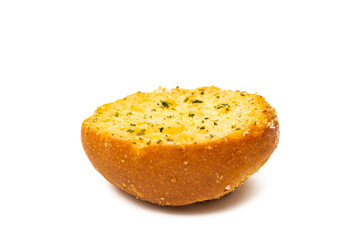 croutons with herbs isolated