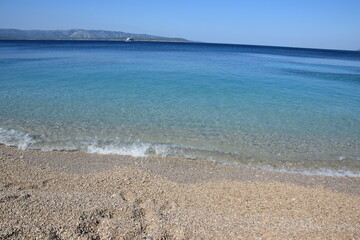 Obraz premium The island of Brac in Croatia