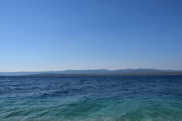 Obraz premium The island of Brac in Croatia