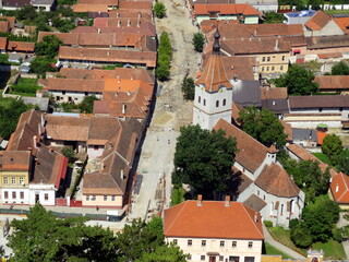 Miasto Rasnov, Rumunia, Transylwania w Siedmiogrodzie © Albin Marciniak