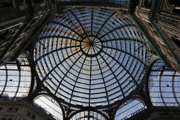 Napoli - Cupola della Galleria Umberto I