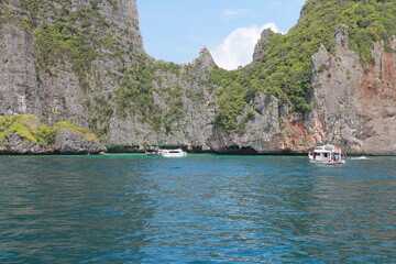 Mountains in the sea