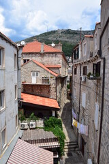 The city of Dubrovnik in Croatia