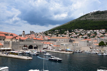 The city of Dubrovnik in Croatia