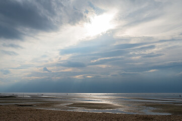 Niedrigwasser im Wattenmeer