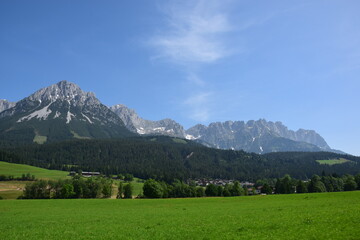 The Austrian alps in the Tyrol 