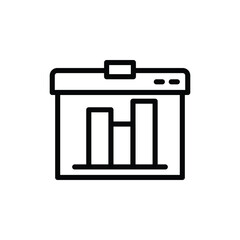 Design icons for trade and business economy needs