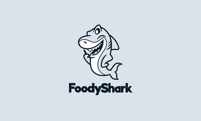 Foodie Shark Logo
