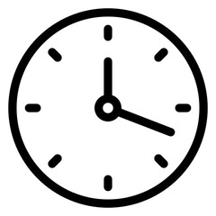 
Clock timeline icon, vector download
