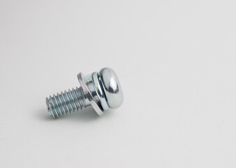 Bolt on an isolated white background.