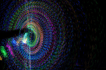 abstract background with spiral