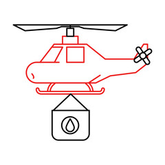 Icon of Hydrant helicopter