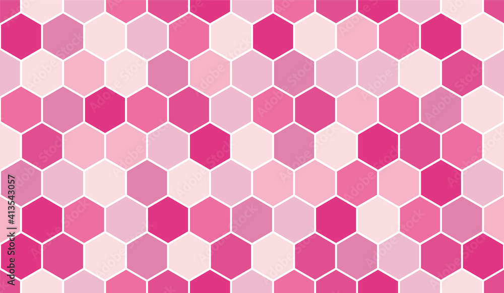 Aufkleber honeycomb vector pattern for design textiles and backgrounds