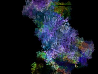 Imaginatory fractal background Image