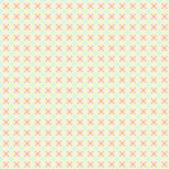 Abstract Cross Pattern generative computational art illustration
