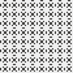 Fototapeta premium Abstract Cross Pattern generative computational art illustration