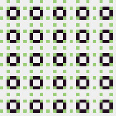Abstract Cross Pattern generative computational art illustration