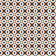 Abstract Cross Pattern generative computational art illustration