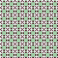 Fototapeta premium Abstract Cross Pattern generative computational art illustration