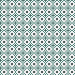 Abstract Cross Pattern generative computational art illustration