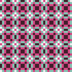 Abstract Cross Pattern generative computational art illustration