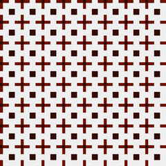 Fototapeta premium Abstract Cross Pattern generative computational art illustration