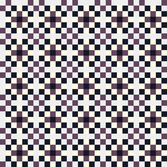 Naklejka premium Abstract Cross Pattern generative computational art illustration