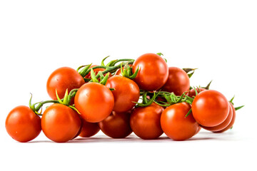 tomate sur fond blanc